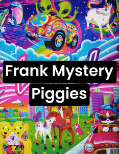 Rainbow nostalgia mystery canvas piggies