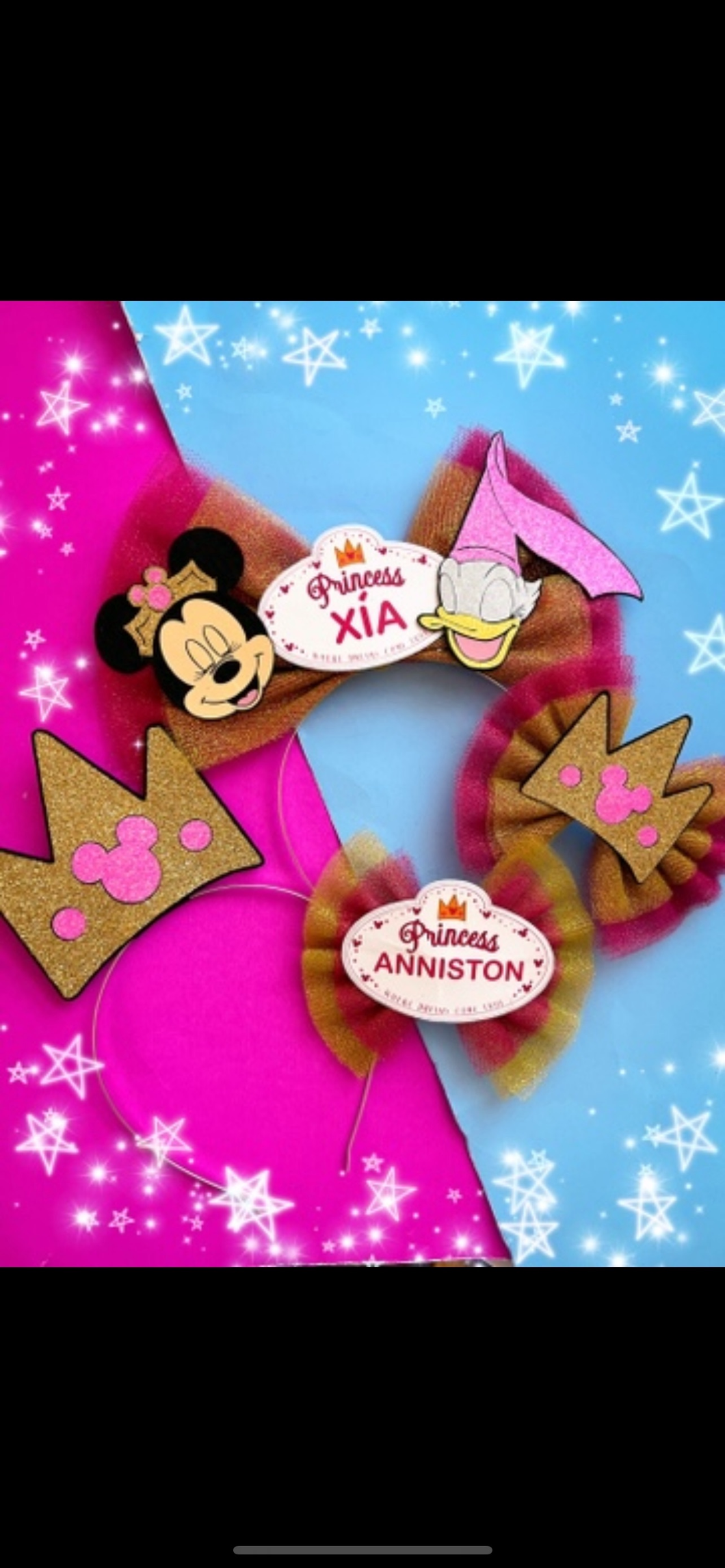 Everyone’s a princess tulle headband