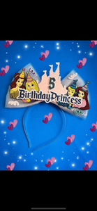 Birthday P headband