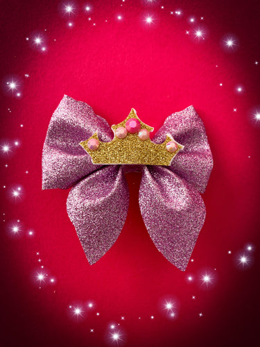a crown sweet bow