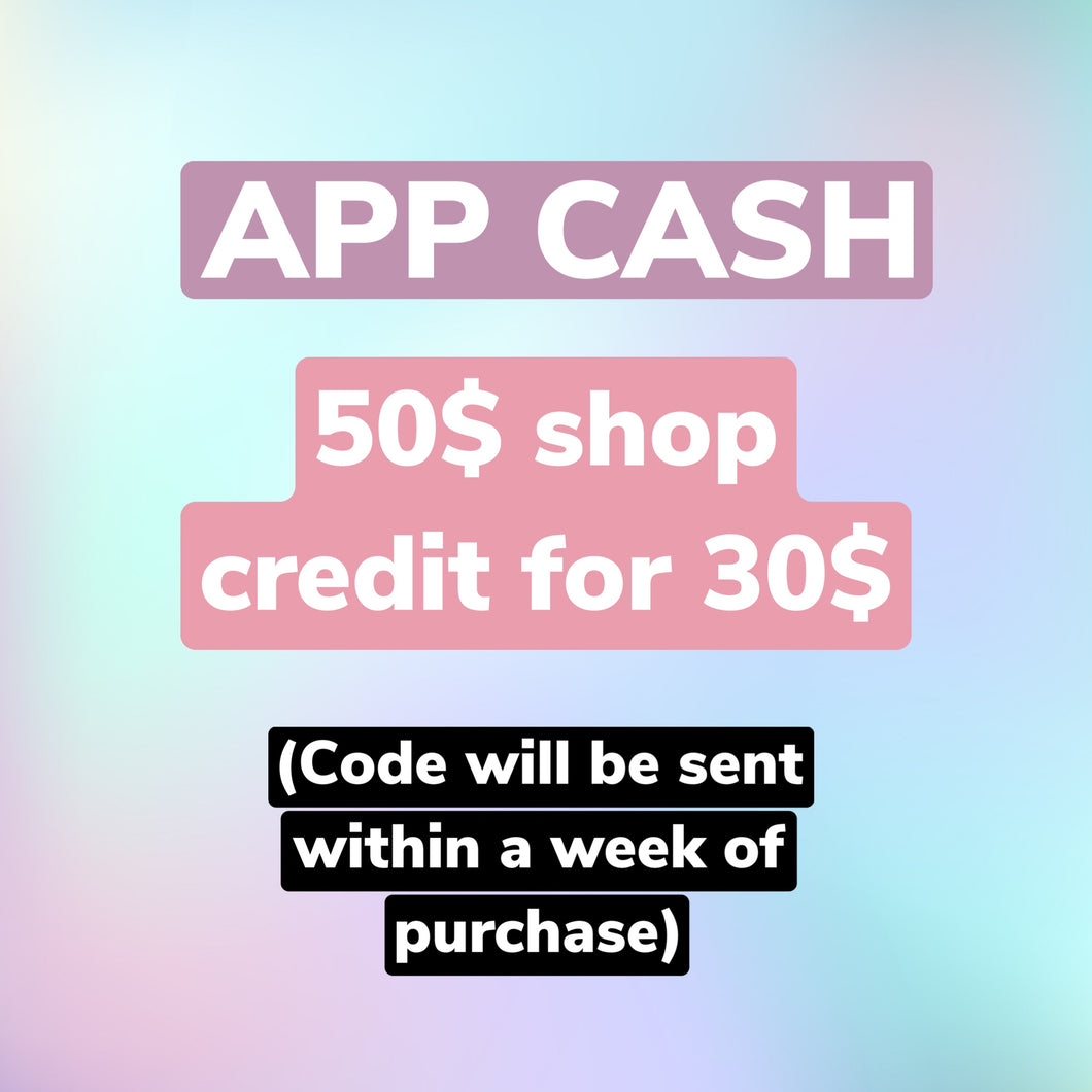 APP SHOP CASH