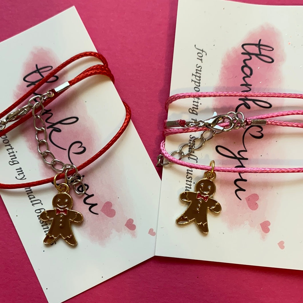 gingerbread necklace