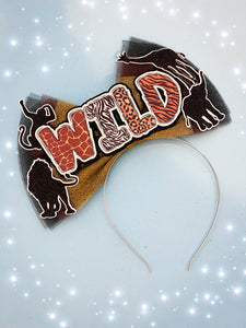 Wild Zoo tulle headband